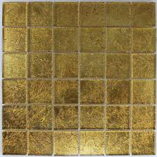 Gold war längere zeit als „farbe nicht sehr populär. Glasmosaik Fliesen 48x48x8mm Gold Metall 2h90001m