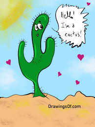 Anime cactus cartoon chibi cute cactusproblems tomodatchili kawaii. A Cute Cartoon Cactus Drawing Saying Hello Drawings Of