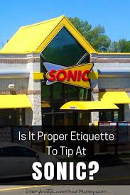 Sonic Will Let Customers Tip Their Carhops