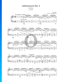 Liebestraum No 3 Franz Liszt Enjoy Playing Piano Sheet Music With One Of Liszt S Most Popular Compositions Find Thousands Noten Klaviermusik Klaviernoten