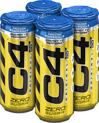 C4 Original Carbonated Pre Workout Drink Frozen Bombsicle Four 16oz Cans Walmart Com Walmart Com