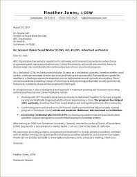 Social Work Cover Letter Sample Monster Com
