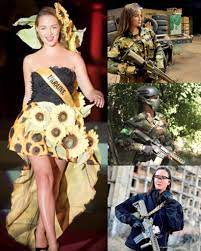 The Philippine Pageantry - BREAKING | Former Miss Grand Ukraine, Anastasia Lenna leaves the glitz and the glam to defend her country by inspiring nationalism amongst her people! After the chaos and