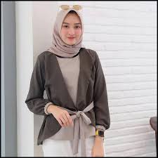 Belum lagi jika menggunakan hijab. Harga Kerja Wanita Fashion Muslim Hijab Terbaik Juni 2021 Shopee Indonesia