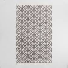Black And White Outdoor Rug 8x10 Graphic Woven Emerson Indoor Outdoor Area Rug 8 X 10 World Market Cost Plus Indoor Outdoor Area Rugs Area Rugs Boho Outdoor Space