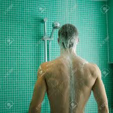 It sets a mood of a quiet time when the. Man Enjoying His Shower Time Stock Photo Picture And Royalty Free Image Image 26257429