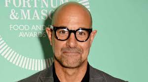 Stanley Tucci ('Feud: Bette and Joan') chats studio head Jack Warner