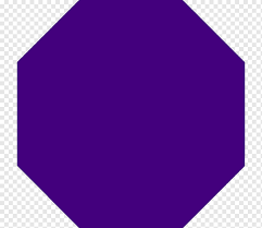 If you want to make it see through, draw your lines starting at the points, down. Octagon Regular Polygon Shape Octagon Shape S Purple Blue Angle Png Pngwing