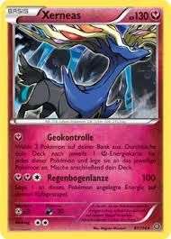 It is not known to evolve into or from any other pokémon. Xerneas Xy Sammelkarten Datenbank Pokemon De