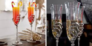 Halloween skeleton hand wine glass goblet silver metal stem gothic day of dead. 11 Best Halloween Wine Glasses For 2021 Chic Halloween Wine Glasses