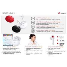 (this function requires smartphones and tablets running emui 10.0. My Stock Huawei Freebuds 4i Wireless Bluetooth Earbuds Active Noise Reduction Warranty By Malaysia Huawei Shopee Malaysia