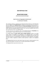 With loan syndication of $ 5715 million representing 11% of the total number of 188 deals, dnb nor bank has topped the league of banks that lent to shipping during the year 2010. Dnb Nor Bank Asa Fill Online Printable Fillable Blank Pdffiller