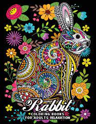 With more than nbdrawing coloring pages rabbit, you can have fun and relax by coloring drawings to suit all tastes. Amazon Com Rabbit Coloring Books For Adults Relaxation Fun And Beautiful Animals And Flowers Coloring Pages For Stress Relieving Design 9781718025004 Rocket Publishing Books