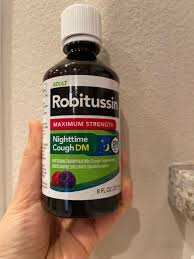 Robitussin Adult Nighttime Cough Dm Honey Maximum Strength - 4 Oz Box |  Martin'S