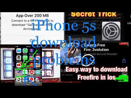 Garena free fire é um jogo de tiro e sobrevivência disponível no celular. How To Download Free Fire In Iphone 5s How To Install Free Fire In Iphone 6 Bypass 200mb Limit Youtube