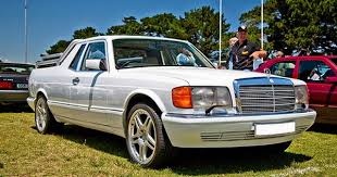 Mercedes W126 560sel Modified Pick Up Mercedes W126 Mercedes Benz Mercedes