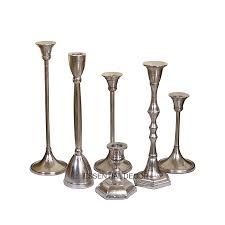 New 16 tall glass hurricane pillar candle holder holiday and christmas. Silver Pillar Candlestick Holder Set Buy Tall Candlestick Holder Cheap Candle Holders Aluminum Candle Holder Product On Alibaba Com