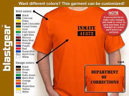 Department Of Corrections Two Sided T Shirt Any Color Any Etsy Department Of Corrections Inmate Tshirt Inmate Shirts