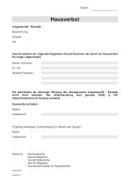 Damit sollen räumlichkeiten von bestimmten personen oder gruppen. Https Www Baselland Ch Politik Und Behorden Direktionen Finanz Und Kirchendirektion Sozialamt Asylwesen Handbuch Asyl Downloads Hausverbot Pdf