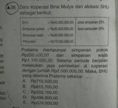 Contoh soal dan pembahasan ekonomi tentang koperasi kelas 10. No 26 Tolong Jawab Ya Butuh Nh Kasih Pembahasannya Yaa Makasih Brainly Co Id