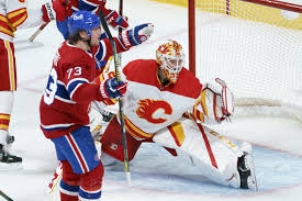 The canadiens entered thursday fourth in the north division, 12 points behind toronto for the division lead. Canadiens Beat Flames 2 1
