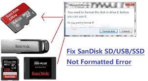At this point, you may want to check drive performance to see if speeds have improved. 2021 Sandisk Sd Usb Not Formatted Wont Format Repairing