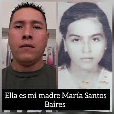 Hijo busca a su madre