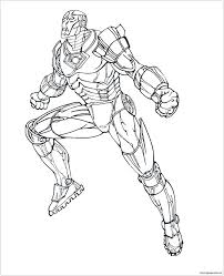 Coloring pages of iron man, one of the superhero's from de avenger movies. Iron Man Coloring Page Free Coloring Pages Online