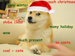 It leaves behind a blue and purple trail whenever a player walks around while. We Wow You A Merry Christmas Doge Much Wow