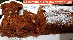 Eggless Plum Cake Recipe No Rum No Egg No Brown Sugar No Oven Christmas Cake Fruit Cake Recipe Youtube