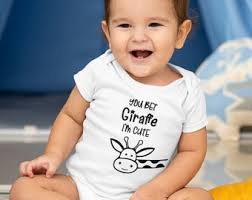 Instant Digital Download, You Bet Giraffe I'm Cute, Onesie Toddler Baby Svg  Cut Files for Cricut, Silhouette, Cameo, Png Sublimation Design