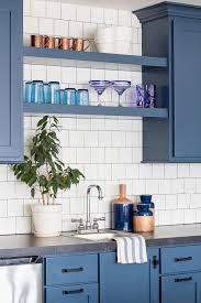 Countertop storage for food save room in your pantry with attractive countertop organizers that keep food fresh. Basement Wet Bar Navy Cabinets The Lilypad Cottage