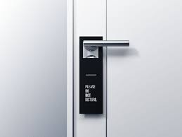 Door Hanger Mockup Door Hanger Template Mockup Psd Mockup Free Psd