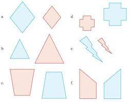 Gambar berwarna biru merupakan hasil dilatasi dari gambar berwarna merah dengan pusat dilatasi di titik awal dan fakor skala 3/2. Jawaban Buku Siswa Matematika Kelas 9 Latihan 3 4 Dilatasi Pentium Sintesi