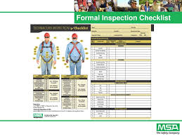 From tracking unsafe working conditions or misuse of equipment to documenting observed hazards with photo documentation, this app provides. Ppt Inspection Of Fall Protection Equipment Powerpoint Presentation Free Download Id 5831782