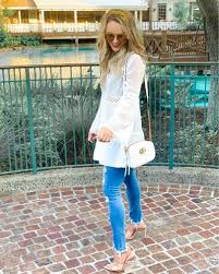 Raindrops of sapphire · 6. Tiffanyallison7 White Cover Up Distressed Denim Disney Looks White Top White Dress Fashion Top Fashion Bloggers Fashion Lifestyle Blog