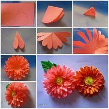 How to make beautiful paper flowers step by step. Wonderful Diy Paper Dahlias Flower Paper Flowers Craft Paper Flower Tutorial Paper Flowers Diy