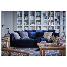 Spend this time at home to refresh your home decor style! Stockholm 2017 Sofa Sandbacka Dark Blue Ikea
