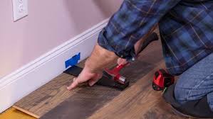 Jigsaw + special laminate cutting blades. How To Install A Laminate Floor