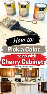 Paint Color To Compliment Cherry Cabinets