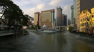 The point where it meets the klang river is the origin of kuala lumpur's name. File Klang River After Rol Jpg Wikimedia Commons