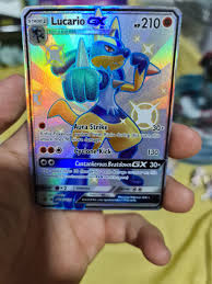 Happy to add another lucario to the collection. Hidden Fates Shiny Lucario Gx Pokemon Hobbies Toys Toys Games On Carousell