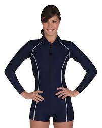 Lady S Boyleg Swimsuit Long Sleeves By Stingray Long Sleeve Swimsuit Boyleg Swimsuit Swimsuit With Shorts
