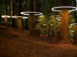 Devs Takes Tv Viewers Into A Transportive Silicon Valley Dreamscape Architectural Digest Tree Lighting Silicon Valley Garden Arch