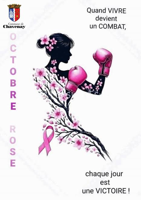 Octobre rose 2025 - Mairie de Chavenay