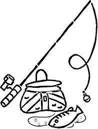 Fishing Pole And A Bucket Of Fish Coloring Pages Download Print Online Coloring Pages For Free C In 2020 Fish Coloring Page Online Coloring Pages Online Coloring