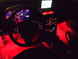 Hi Tech Footwell Led Strip Installation Led Strip Car Interior Decor Car Mods