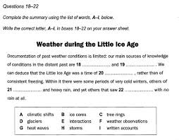 Ielts Reading Summary Completion With List Ielts Reading Reading Summary Ielts