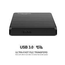 500GB 1TB 2TB Desktop External Hard Drive in Black - USB 3.0 ...