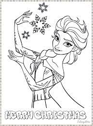 Frozen Disney Princess Christmas Coloring Pages Elsa Coloring Pages Snowflake Coloring Pages Princess Coloring Pages